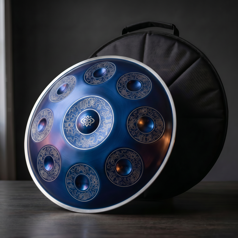 Handpan - Bleu Celtic 9/10/12 notes en Ré mineur