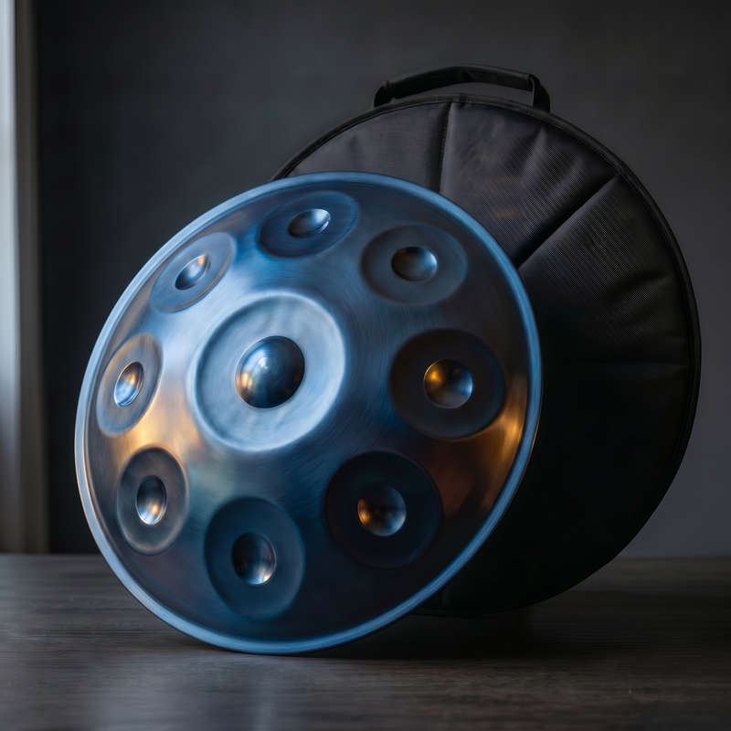 Handpan - Bleu Foncé 9/10/12 notes en Sol mineur