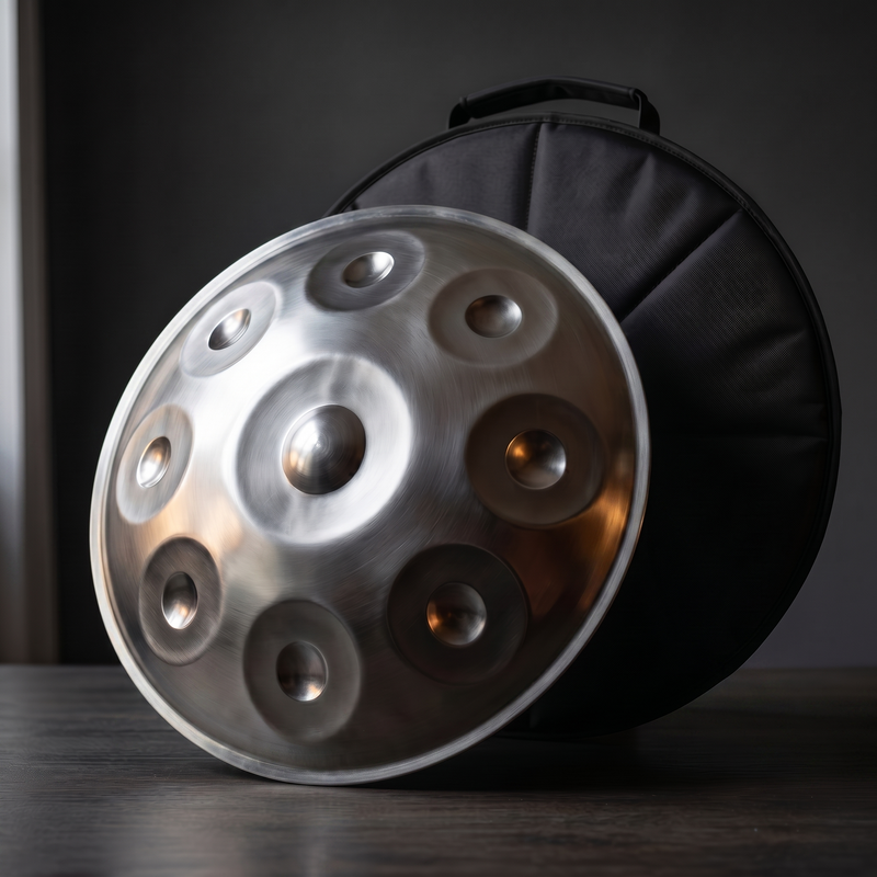 Handpan - Argenté 9/10/12 notes en Sol mineur