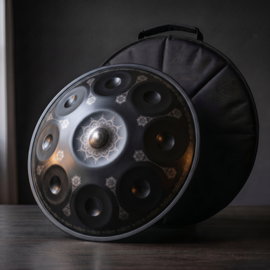 Handpan - Noir 9/10 notes en Ré mineur