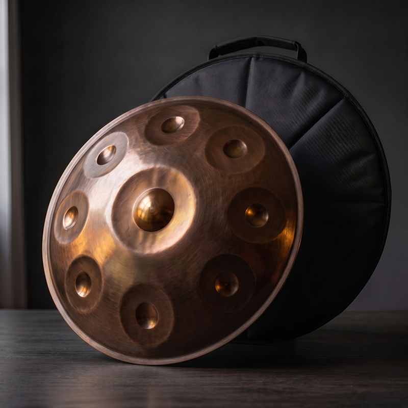 Handpan - Cuivre  9/10 notes en Ré mineur