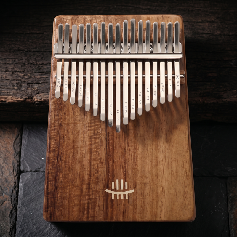 Kalimba 17 lames en bois d'acacia