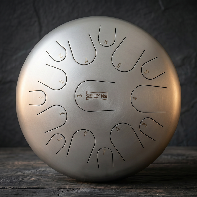 Tongue drum - 15 notes, Ré majeur