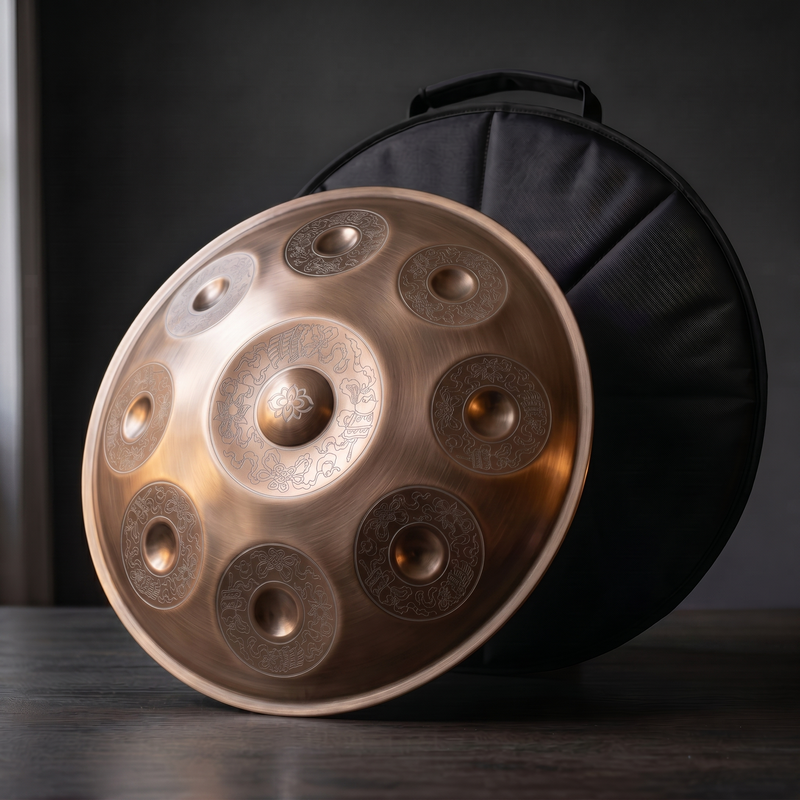 Handpan - Bronze 9/10/12 notes en Ré mineur
