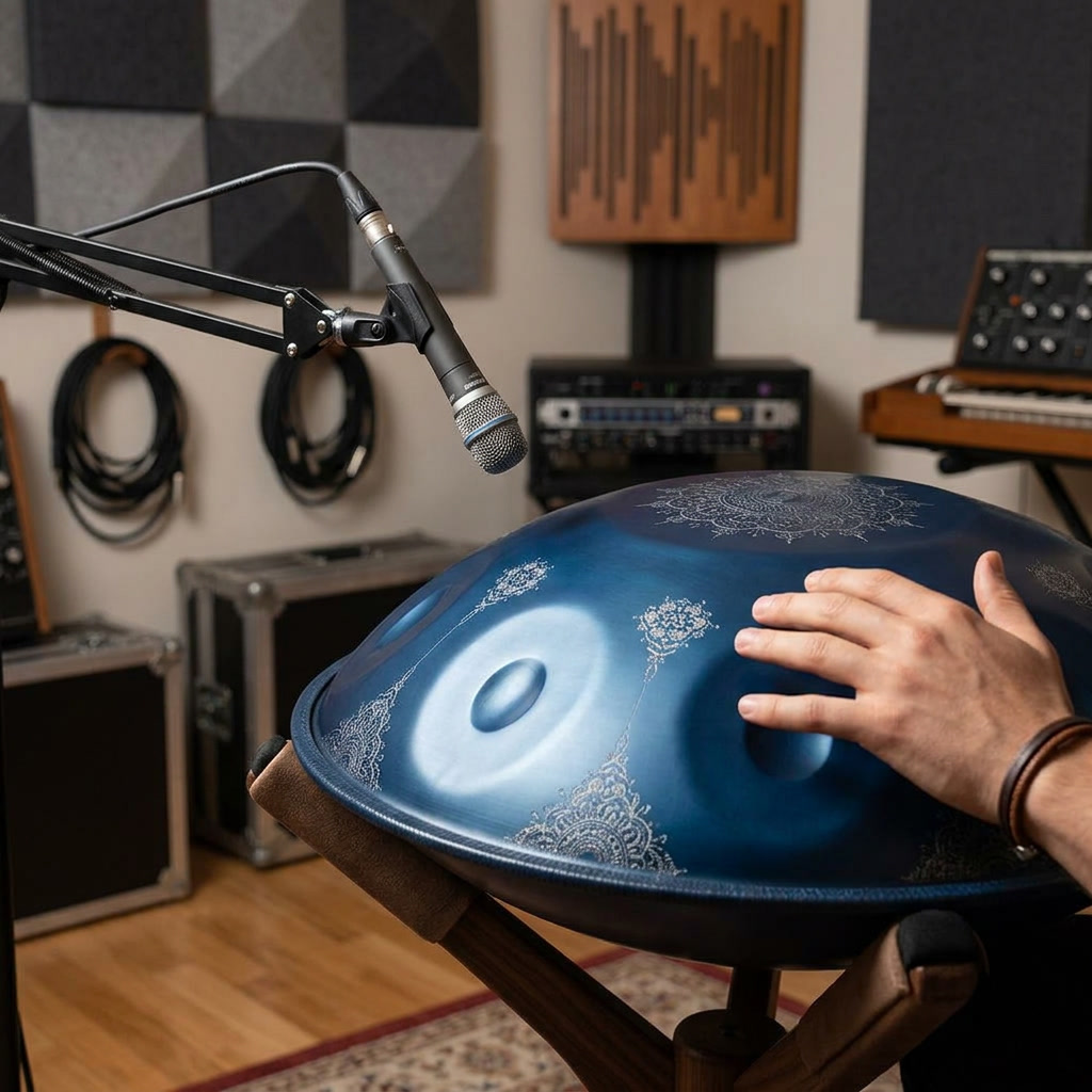 Handpan - Bleu Océan 9/10/12 notes en Ré mineur