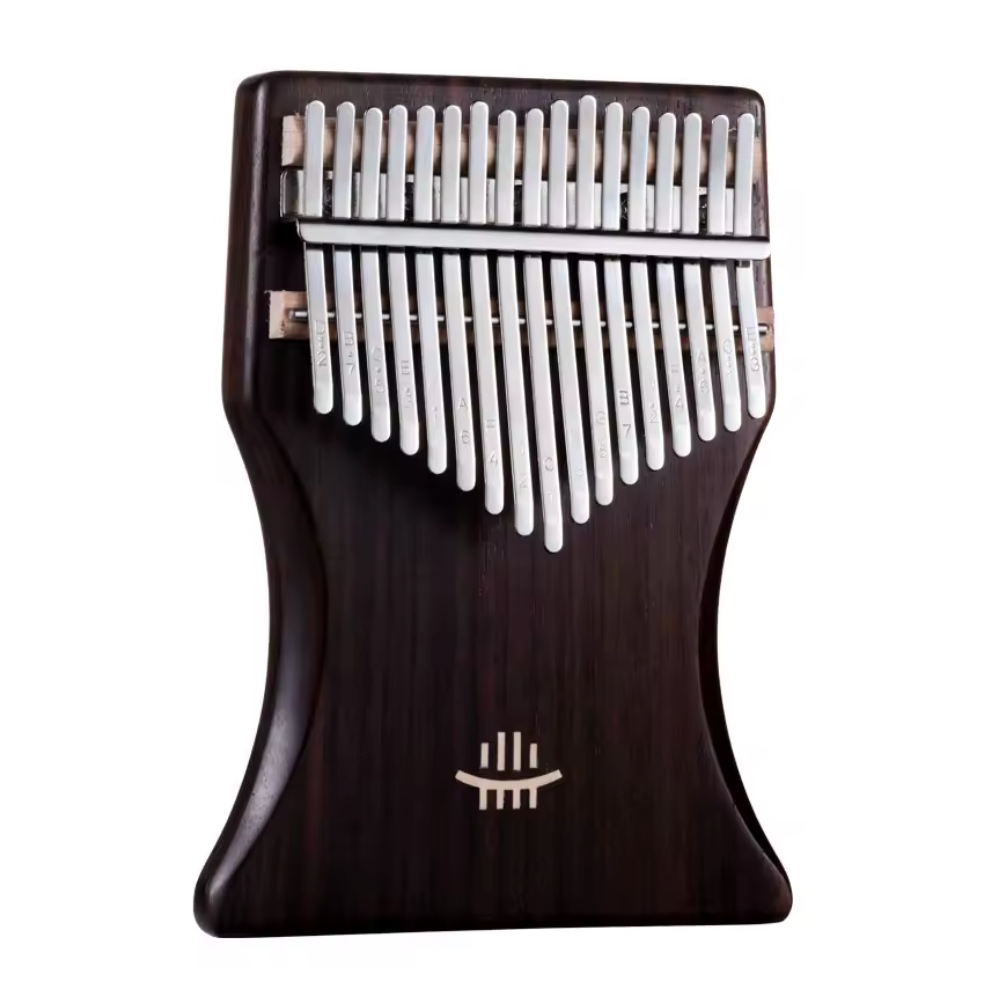 Kalimba 17 lames en bois massif foncé