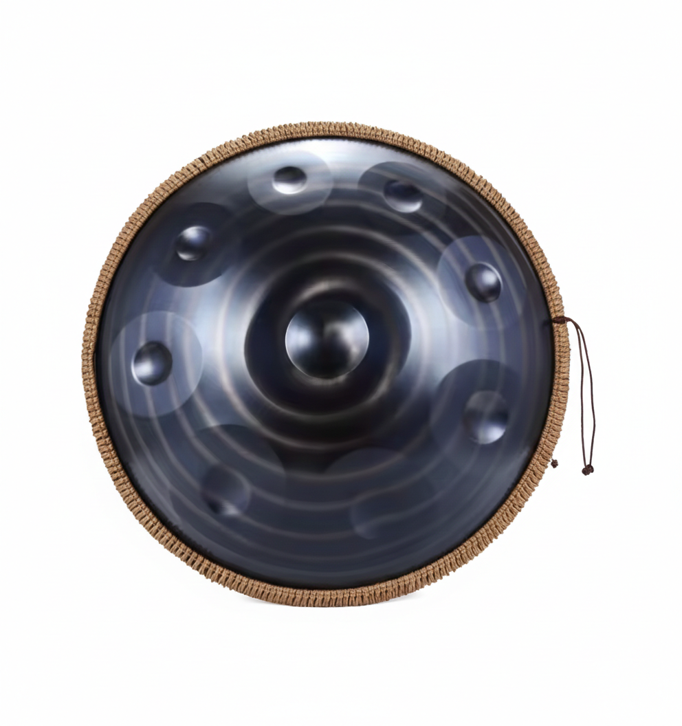 Handpan 9 notes en ré mineur 55 cm