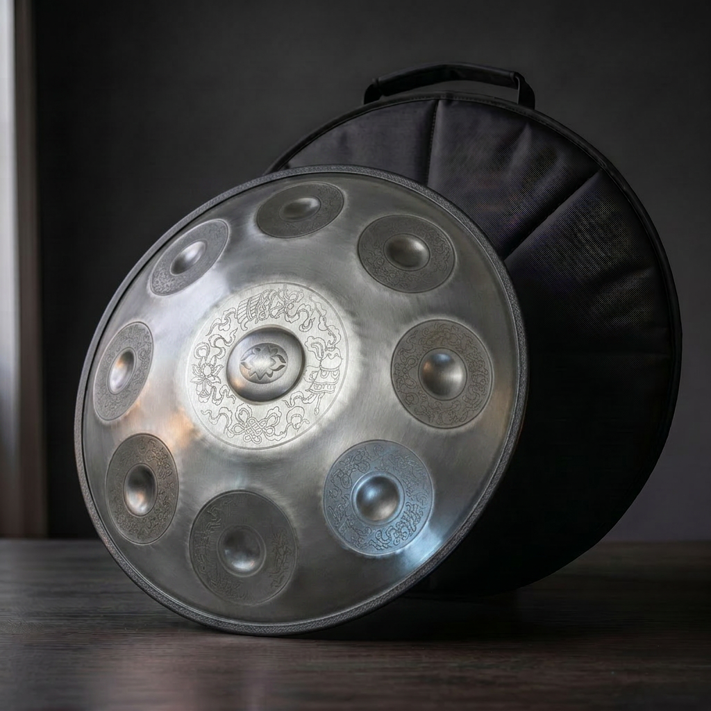 Handpan - Gris Astra 9/10/12 notes en Ré mineur