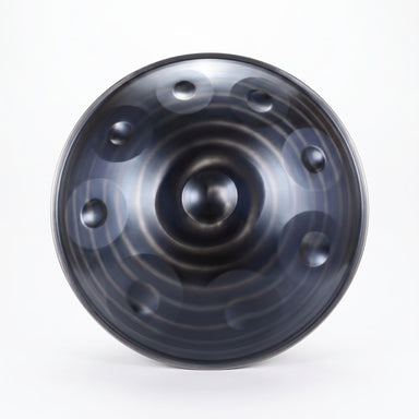 Handpan - Noir Spirale 9/10 notes en Ré mineur