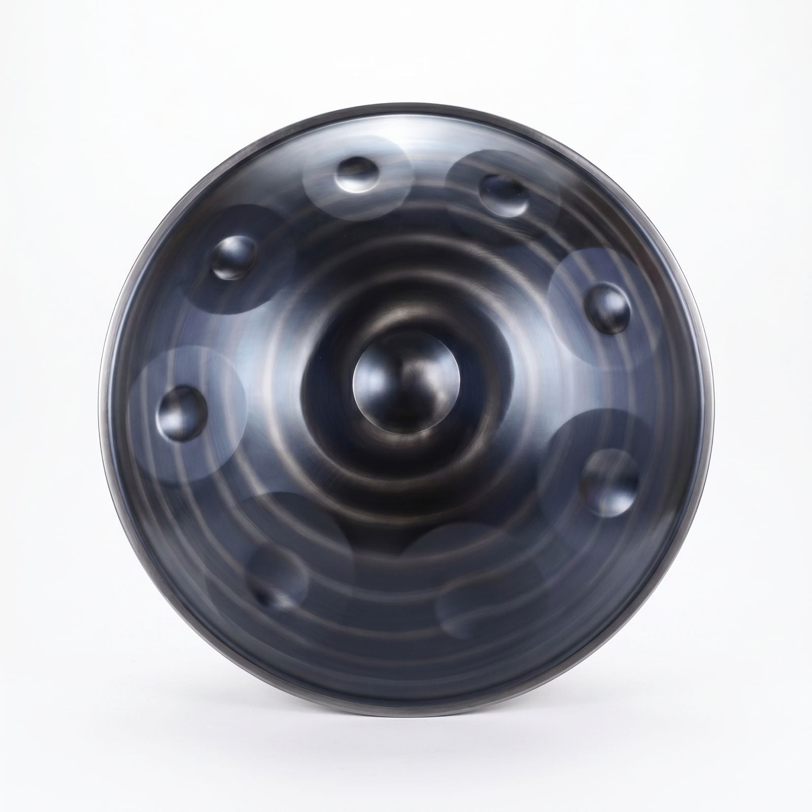 Handpan - Noir Spirale 9/10 notes en Ré mineur
